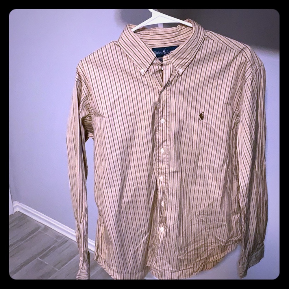 Polo button down shirt